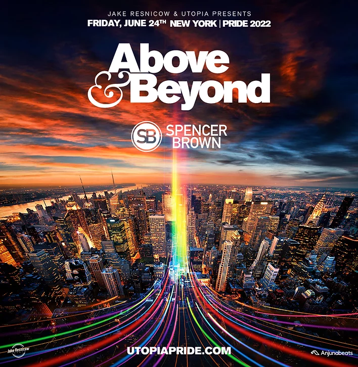 JAKE RESNICOW & UTOPIA PRESENTS ABOVE & BEYOND W/ DJ SPENCER BROWN @ TBA