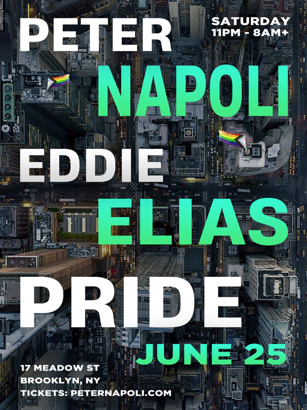 PRIDE W/ DJ'S PETER NAPOLI & EDDIE ELIAS @ 17 MEADOW ST